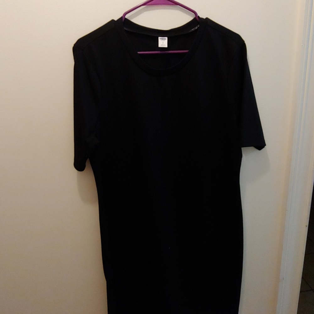 Casual black dress